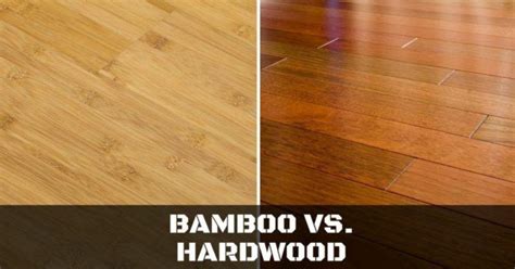 bamboo carbonized flooring vs hardwood